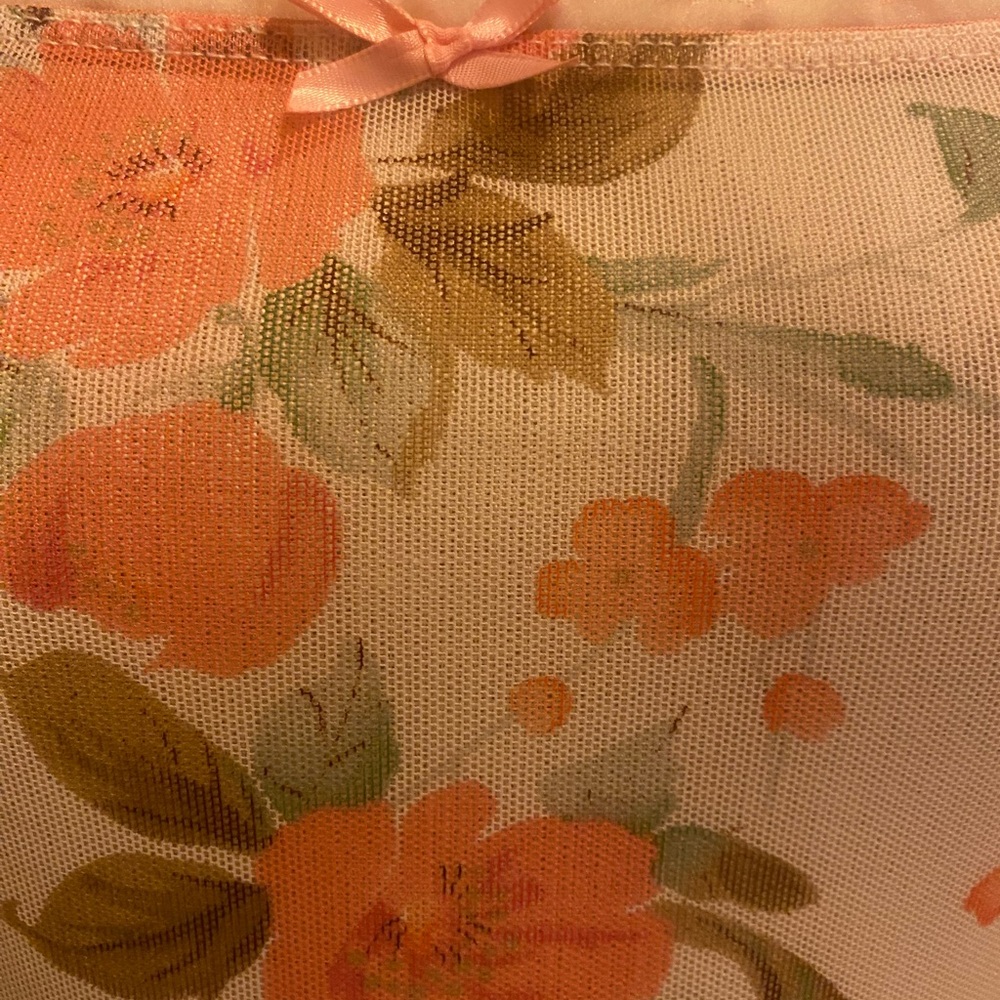 Seal Floral Camisole with Orange Accents - Picture 3 of 10